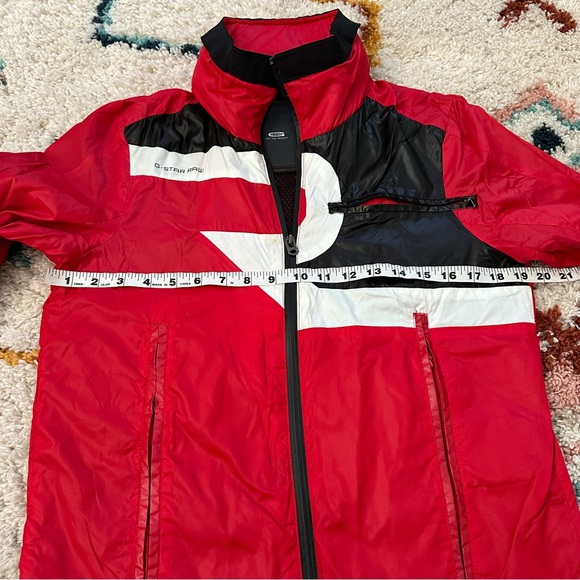 G star black and red light weight jacket - Picture 5 of 13
